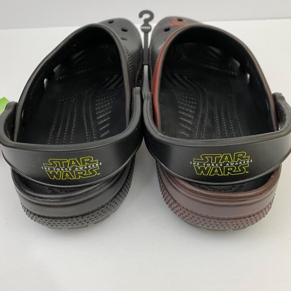 Crocs Classic Star Wars Villain Clog RARE Kylo Ren Force Awakens Men 11 - Picture 5 of 9